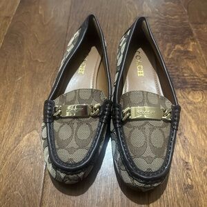 Coach Signature Jacquard loafers